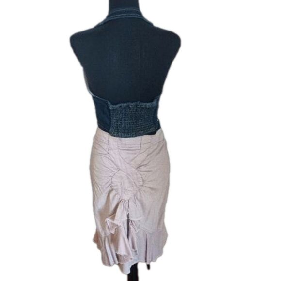 Forever 21 Denim Wrap Halter Top - Picture 6 of 8